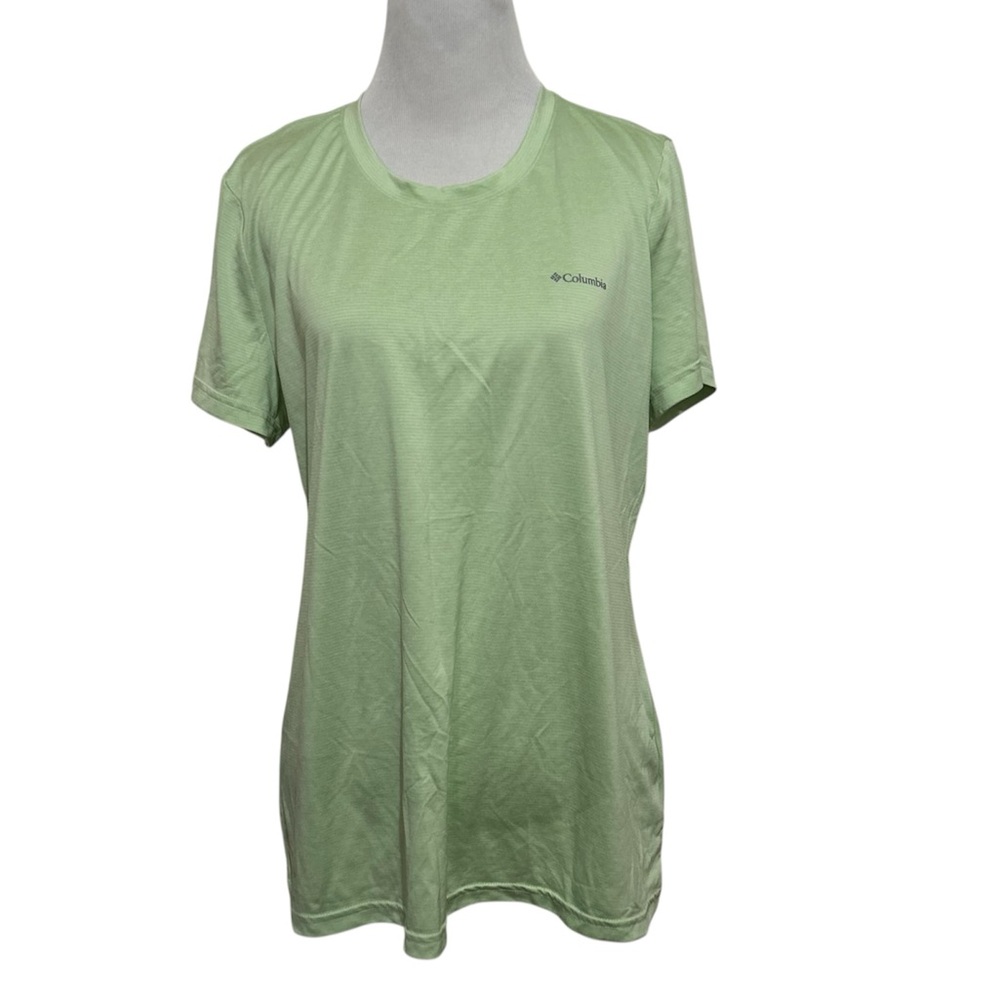 Columbia Omni wick large green athletic tee